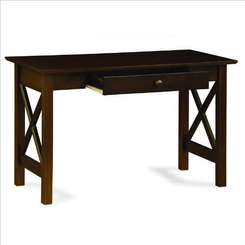 Atlantic Furniture Lexington Writing Desk, Antique Walnut