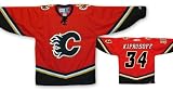 KIPRUSOFF #34 Calgary Flames CCM 550 Series Replica NHL Hockey Jersey (NHLPA Certified Custom Sewn Authentic Twill)