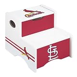 Product details for Major League Baseball Storage Step-up by Guidecraft - St Louis Cardinals