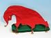 Kitchen & Housewares : Curly Felt Elfs Hat With Bells (XA0539)