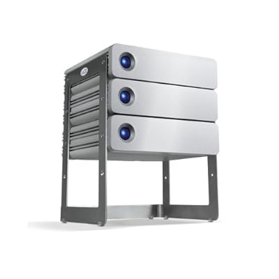 LaCie d2 Quadra v3 Hard Disk 2 TB eSATA/FireWire800/USB 3.0 Desktop External Hard Drive 301543U (Aluminum)