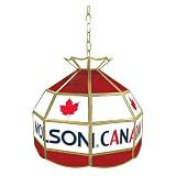Molson Stained Glass Tiffany Lamp - 16 inch diameter