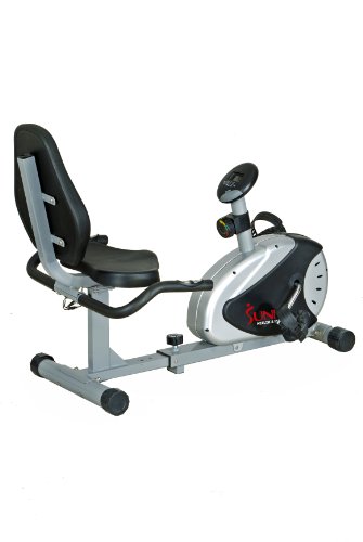 Sunny Health and Fitness Magnetic Recumbent Bike
