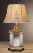 Jessica McClintock Home Tuscan Gold Mirrored Table Lamp