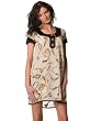 Voom Dress by Joy Han - Tassle Mini Dresses - Patterned Dress