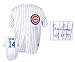 Ernie Banks Chicago Cubs Autographed White Jersey with HOF 77 Inscription
