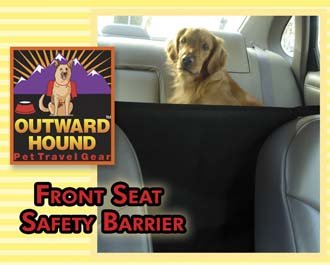 Dog Front Seat Safety Barrier # 21339   automotive industry