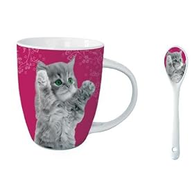 Bug Hug Kitty Coffe Mug Gift Set