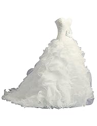 A-line Organza/Satin Lace-Up  Dress