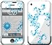 Star Spiral Design Protective Skin Decal Sticker for Apple iPhone (2G)
