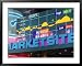 Marketsite Sign at Nasdaq, NYC, NY Framed Art Poster Print by Rudi Von Briel, 39x31