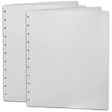 Levenger Translucent Circa Covers, Letter - Set of 2 (ADS4285 LTR)