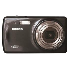 Dca1250-Black 12.0 Megapixel Dca1250 Digital Camera (Black) by Cobra