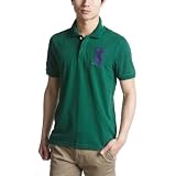 (ジョルダーノ)GIORDANO コットンストレッチライオンポロ91010186 91010186