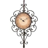 closeout outdoor furniture:Gallery Coleccion Mis Flores Wall Clock