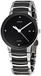 Rado Women's R30934712 Centrix Black Ceramic Bracelet Watch from Rado