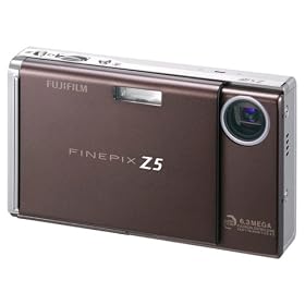 Fuji Finepix Z5fd Digital Camera - Mocha Brown (6MP, 3x Optical Zoom) 2.5" LCD