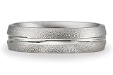 BENCHMARK 14K White Gold 6mm Classic Ring (Sz 4 - 8)