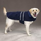 Brushed Fleece Reflective Jacket LARGE - NAVY - Brushed Fleece Reflective Jacket