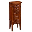 7 Drawer Jewelry Armoire - Walnut&nbsp;