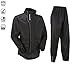 Tenn Unisex Active Cycling Jacket & Trouser Set - Black - Med/18