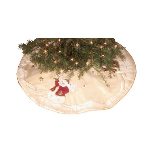 snowman-3 christmas tree skirt