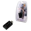 LogiLink USB Soundkarte mit Virtual 7.1 Soundeffekt