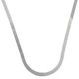 925 Sterling Silver 3.5mm Herringbone Chain Necklace