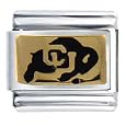 Cu Colorado Buffalo Licensed Italian Charms
