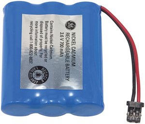 GE TL-96154 Cordless Phone Battery for Cobra, Sony, Panasonic, Uniden