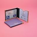 Blue Badge and Timer Wallet - Black