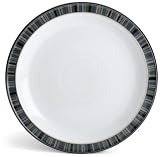 Denby Jet Stripes Salad Plate