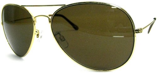 ◆ティアドロップ◆人気の定番サングラス♪　gold/brown