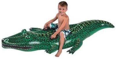 Kids Alligator Swimming Pool Float. This Gator Float Is the Perfect Water Raft for Fun in the Sun At the Beach or Pool for Your Children. by SunSplash