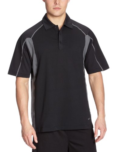 Nike Herren Polo Shirt NIKE SPHERE REACT COOL, black/grey, M, 370787-010 Preisvergleich