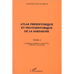 Atlas pr�historique et protohistorique de la Sardaigne, volume 4