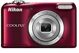 Nikon COOLPIX L27 Compact Digital Camera - Red (16.1MP, 5x Optical Zoom) 2.7 inch LCD