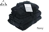 Prestige  Luxor  Egyptian Cotton 650gsm 6pc Towel Bale Bundle Gift Set - NAVY BLUE