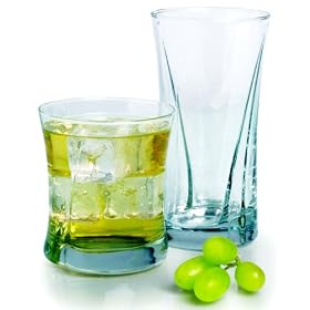 Anchor Hocking Flair 16-Ounce Large Tumblers, 12 Pack by Anchor Hocking