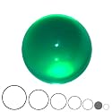 Translucent green contact ball - 65mm
