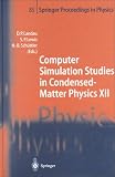 Review Springer-Verlag Telos  / Computer Simulation Studies in Condensed-Matter Physics XII: Proceedings of the Twelfth Workshop, Athens, Ga, Usa, March 8-12, 1999 (Springer Proceedings in Physics)