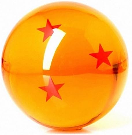 Acrylic Dragonball Replica Ball (Large/3 Stars)
