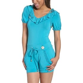 Buy Apple Bottoms Juniors' Balloon Sleeved Ruffle Top by Apple Bottoms
