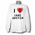 I Love Jane Austen Long Sleeve T-shirt