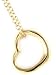 Pretty Famous Designer Inspired Gold Open Floating Small 1/2