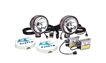 KC HiLiTES 660 Hid - 6 In Stainless 35w Hid Long Range Off Road Light System (Pair)