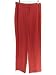 Eileen Fisher Pants Straight Trousers Silk Georgette Crepe Red XS