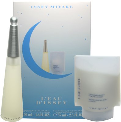 L'eau d'Issey by Issey Miyake for Women 2 Piece Set Includes: 1.7 oz Eau de Toilette Spray + 2.5 oz Moisturizing Body Lotion