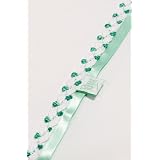 PoppetCottonSheetSet,Green/White