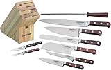 LamsonSharp 10-Piece Forged Knife Set with Block